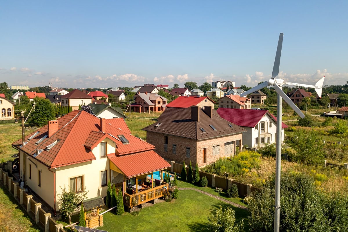 Kleinwindanlage fürs Einfamilienhaus – das müssen Sie beachten